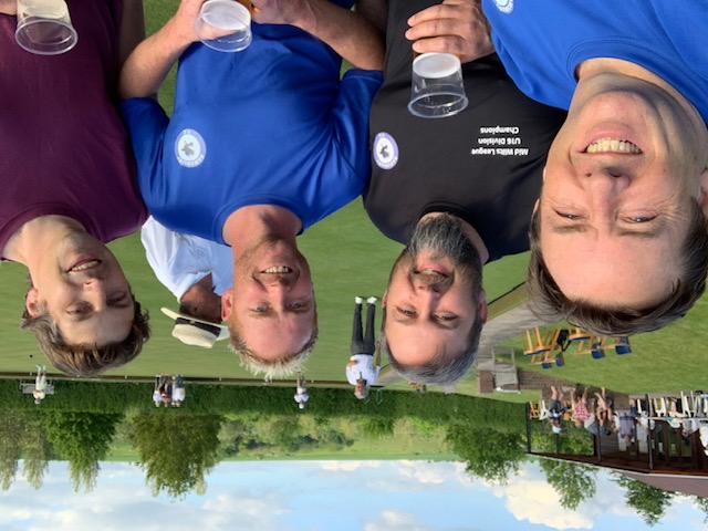 Ramsbury FC Coaches have fun night at Bowls Club Invitation Gala Night!