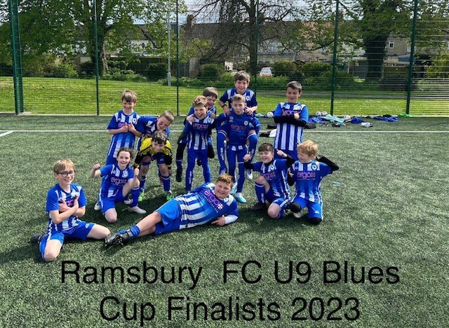 Ramsbury FC U9 Blues reach first Cup Final at Foundation Park!