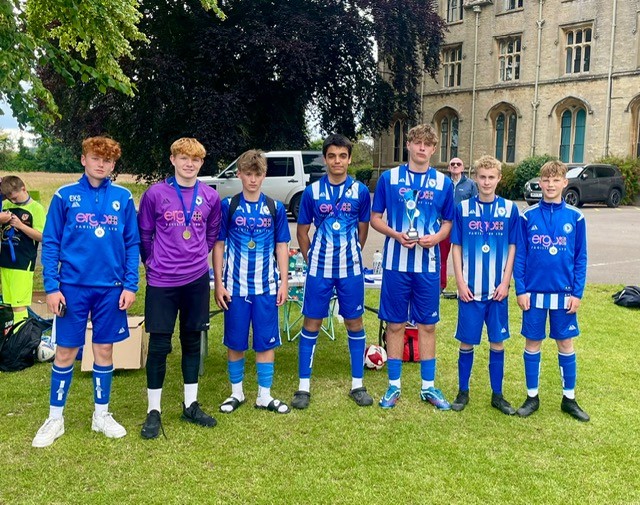 Ramsbury FC U15s keep their nerve to win Stratton FC Tournament on Penalties!