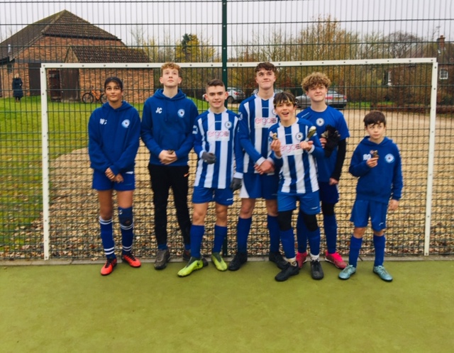 Ramsbury U15s Team wins RAMPEW 6 a side Comp!